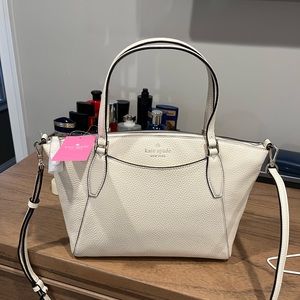 Kate Spade White Satchel Bag